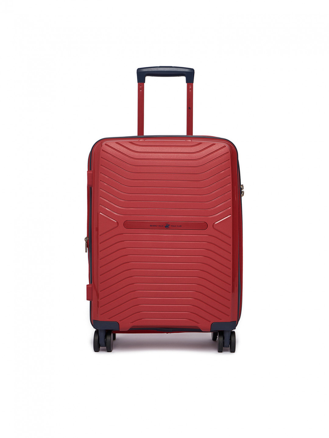 Beverly Hills Polo Club Kabinový kufr BHPC-WAL-006-S Červená